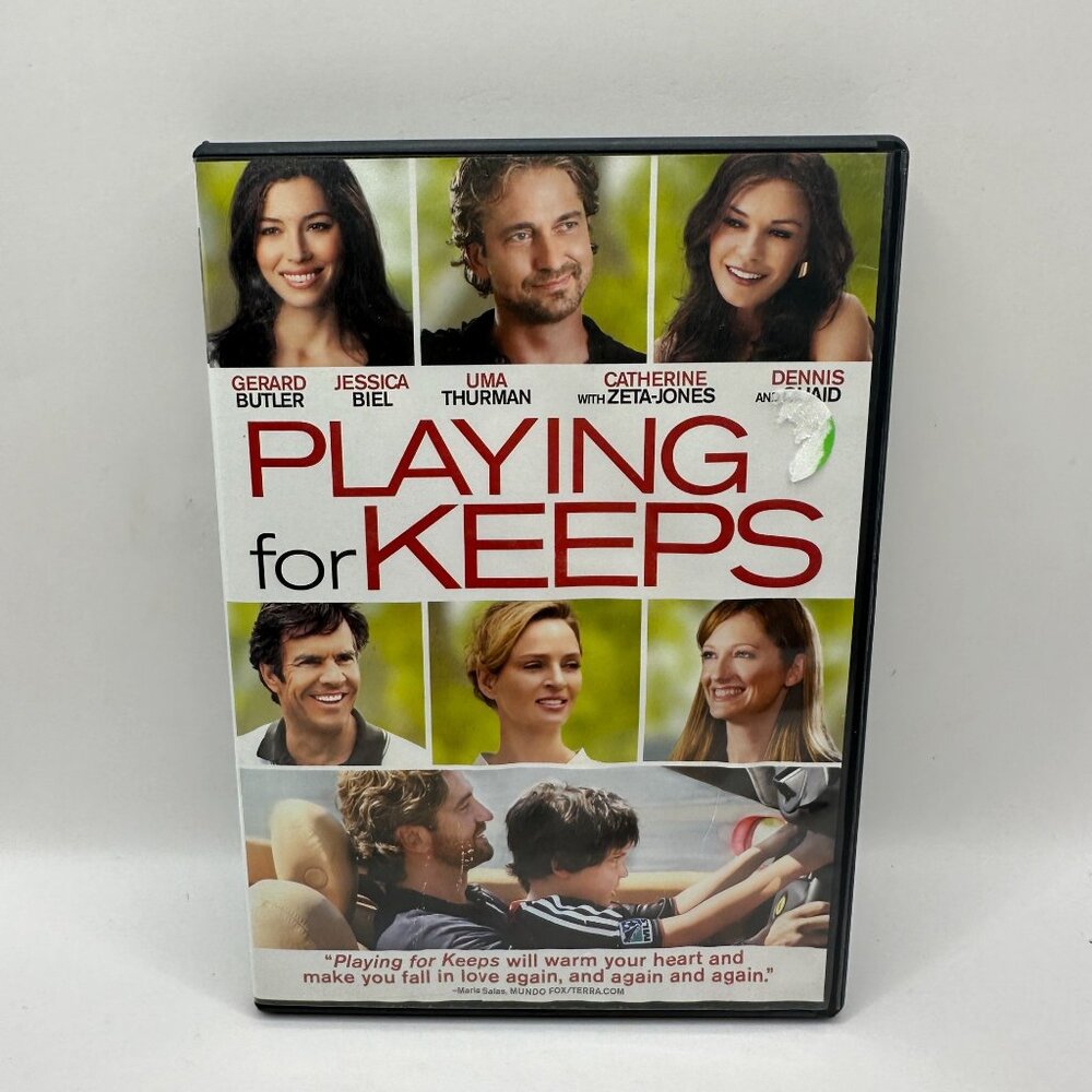 Playing for Keeps DVD Movie Rated PG-13 Widescreen Sony Pictures